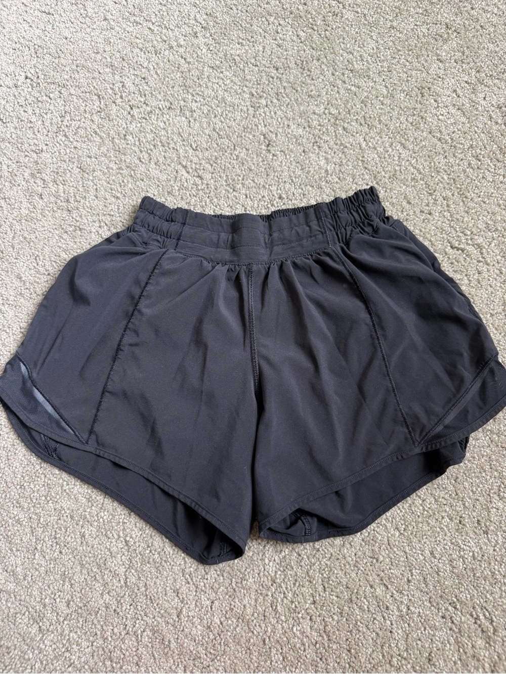 lululemon athletica Black Women's Performance Running Shorts